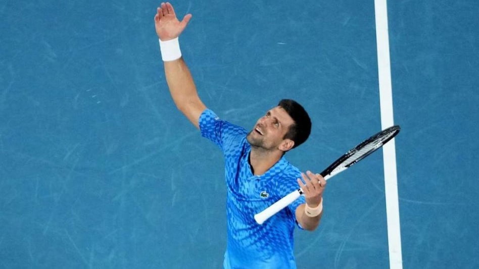 With the win, the Serbian has also tied Rafael Nadal's record of 22 Grand Slam crowns. (Image: Reuters) With the win, the Serbian has also tied Rafael Nadal's record of 22 Grand Slam crowns. (Image: Reuters)