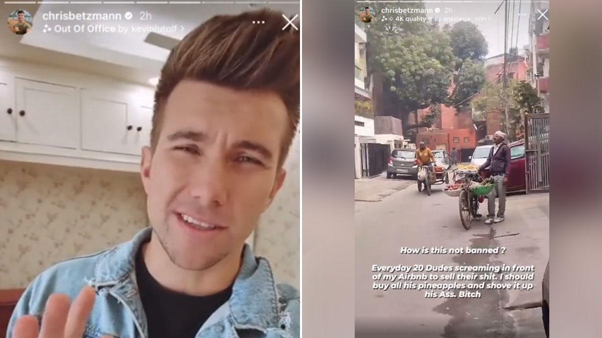 German influencer Christain Betzmann gets schooled by desi netizens German influencer Christain Betzmann gets schooled by desi netizens