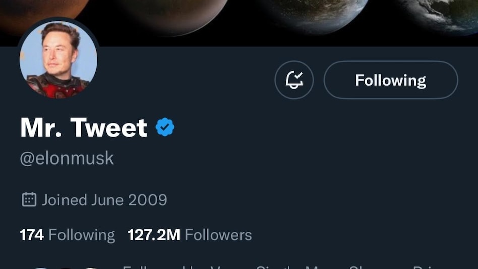 Elon Musk is officially Mr Tweet on Twitter, know the story behind his new name Elon Musk is officially Mr Tweet on Twitter, know the story behind his new name