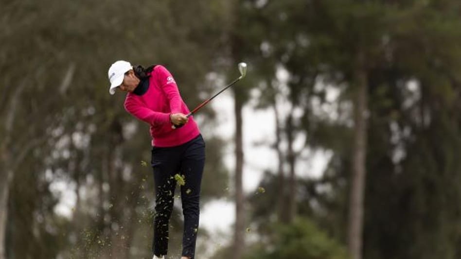 Indian golf star Aditi Ashok in action at the Lalla Meryem Cup in Rabat, Morocco. Image courtesy Aditi Ashok/Twitter Indian golf star Aditi Ashok in action at the Lalla Meryem Cup in Rabat, Morocco. Image courtesy Aditi Ashok/Twitter