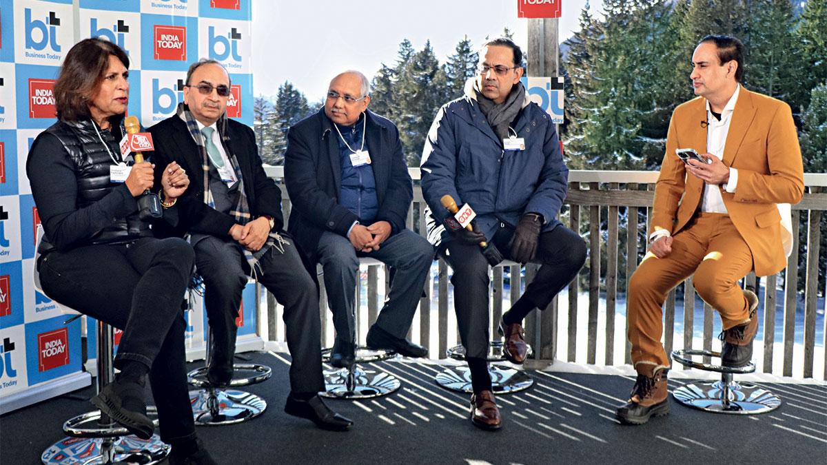 Business Today at Davos with Rahul Kanwal, News Director of India Today and Aaj Tak, and Executive Director of BT Business Today at Davos with Rahul Kanwal, News Director of India Today and Aaj Tak, and Executive Director of BT