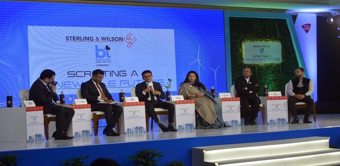 Panellists at Decoding the future trends in energy transition session on Friday Panellists at Decoding the future trends in energy transition session on Friday