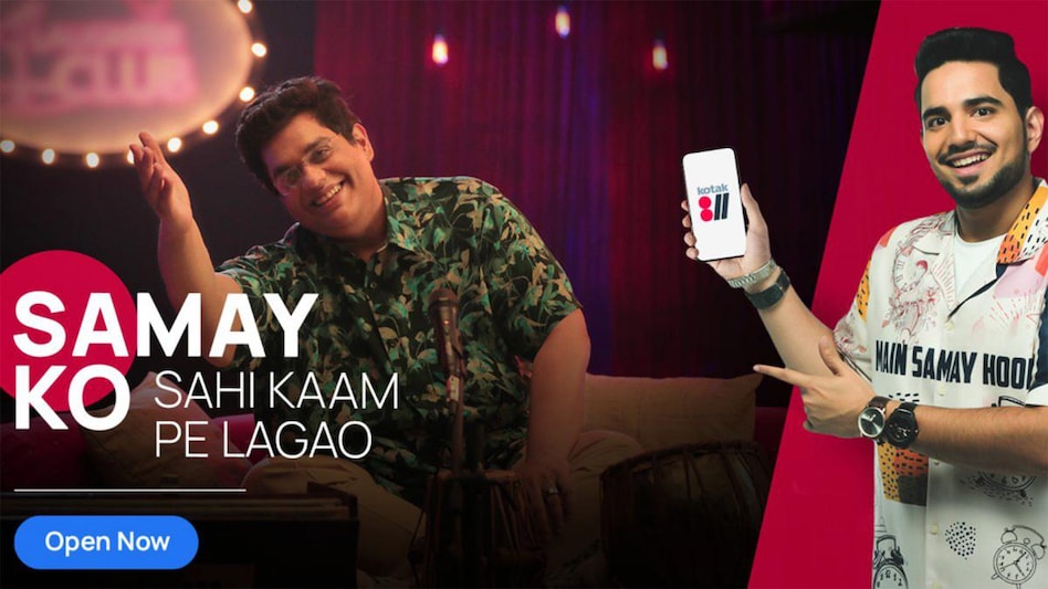 Kotak811's campaign #SamayKoSahiKaamPeLagao Kotak811's campaign #SamayKoSahiKaamPeLagao