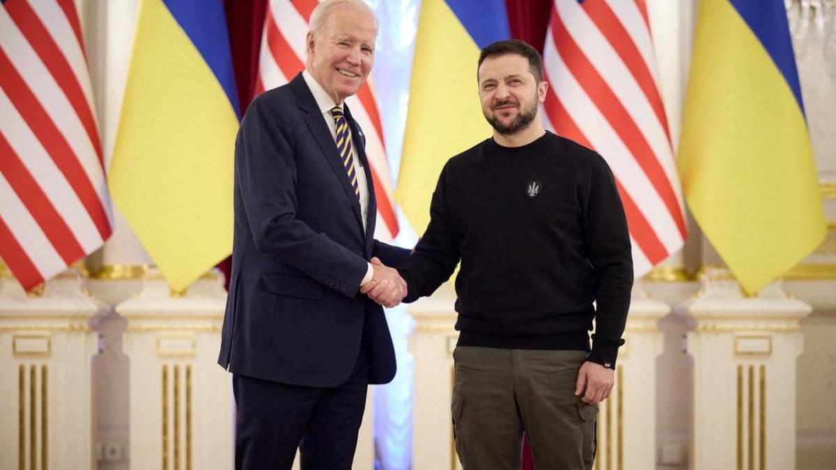 During his visit, Biden will announce delivery of critical equipment, including artillery ammunition, anti-armor systems, air surveillance radars to Ukraine, according to a White House statement During his visit, Biden will announce delivery of critical equipment, including artillery ammunition, anti-armor systems, air surveillance radars to Ukraine, according to a White House statement