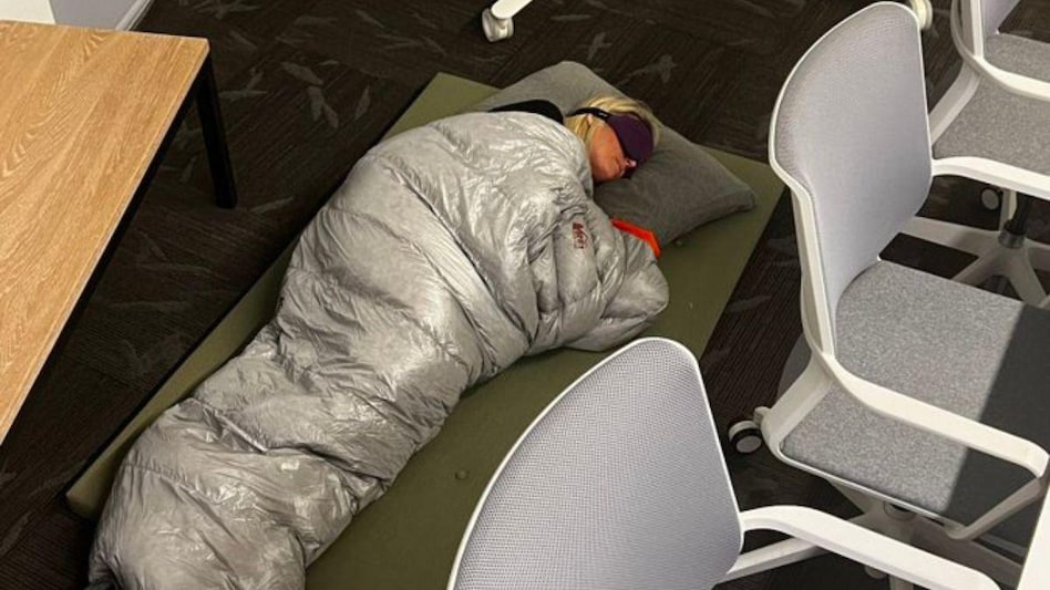 Employee who slept in office to complete work gets fired Employee who slept in office to complete work gets fired