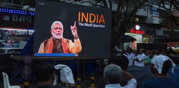 The government blocked the BBC's two-part documentary "India: The Modi Question" The government blocked the BBC's two-part documentary "India: The Modi Question"
