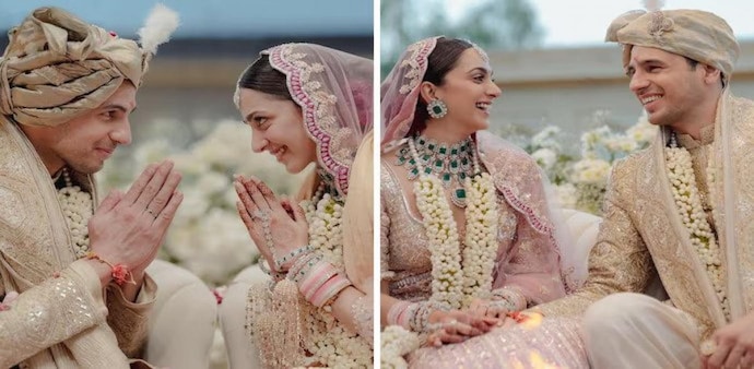 Sidharth Malhotra and Kiara Advani got married in Jaisalmer on Tuesday Sidharth Malhotra and Kiara Advani got married in Jaisalmer on Tuesday