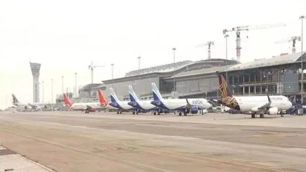 As per the police, the man arrived at the Rajiv Gandhi International Airport to catch his Indigo flight to Chennai. (Image: Representative) As per the police, the man arrived at the Rajiv Gandhi International Airport to catch his Indigo flight to Chennai. (Image: Representative)