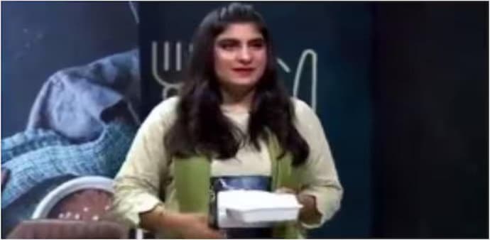 The contestant refused to budge and leave after the judges rejected her. The contestant refused to budge and leave after the judges rejected her.