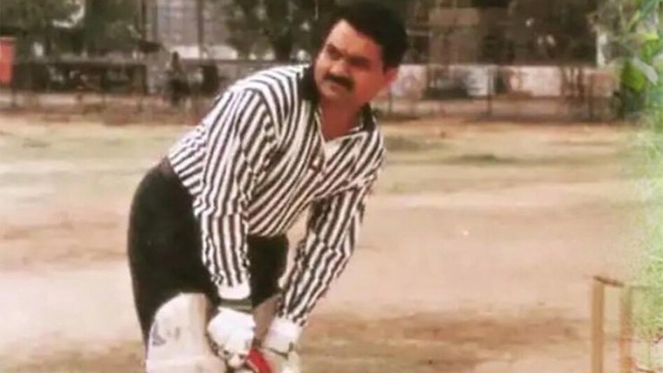 Some people even found another photo of Adani batting right-handed and wondered if he's left-handed or right-handed when it comes to batting Some people even found another photo of Adani batting right-handed and wondered if he's left-handed or right-handed when it comes to batting
