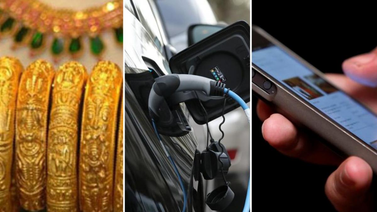 Budget 2023: Gold, mobiles, EVs, TVs; here's what will be cheaper and what gets costlier