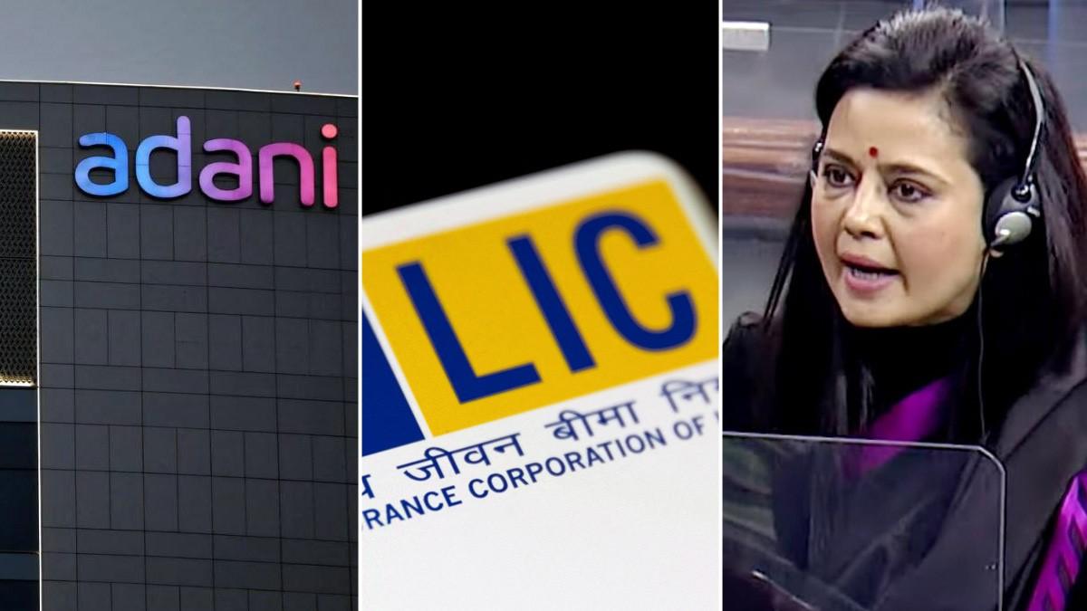 Mahua Moitra on Friday shared a report on LIC's investment and asked the insurance regulator IRDAI why it was not probing the insurer's transactions in Adani. Mahua Moitra on Friday shared a report on LIC's investment and asked the insurance regulator IRDAI why it was not probing the insurer's transactions in Adani.