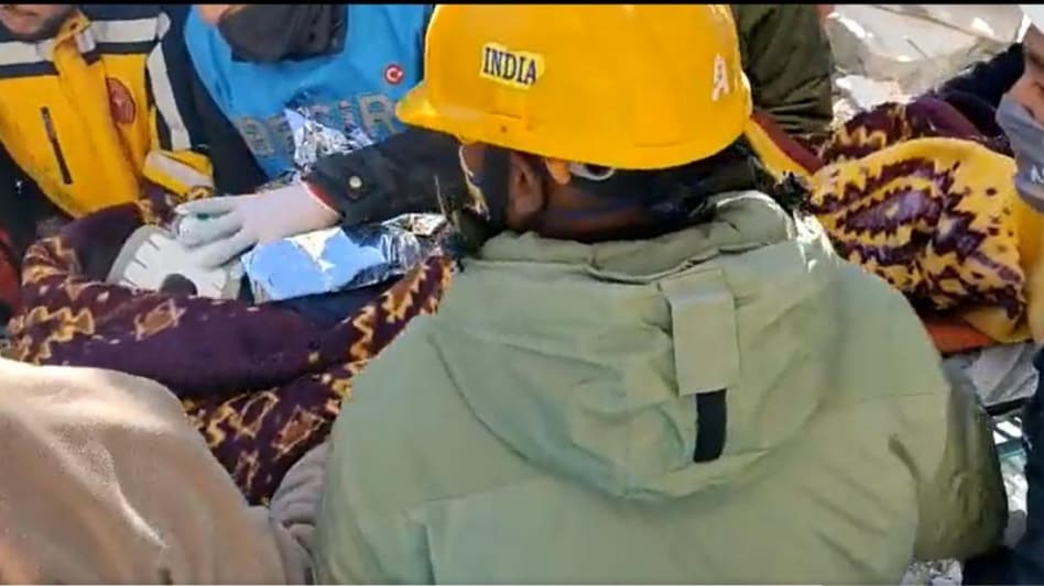 The NDRF is working to extricate live victims from under the rubble and providing first-aid to the injured, before handing them over to medical response authorities. The NDRF is working to extricate live victims from under the rubble and providing first-aid to the injured, before handing them over to medical response authorities.