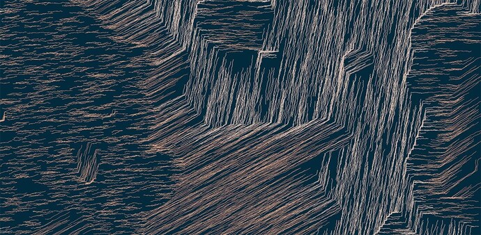 Algoscapes| Rock-face by Karthik Dondeti, built in P5js Algoscapes| Rock-face by Karthik Dondeti, built in P5js