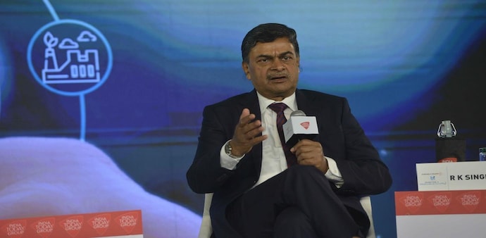 'For setting up 1 MW of solar in India, I need $600,000 (Rs 4.5 crore), which is lowest in the world,' says R K Singh 'For setting up 1 MW of solar in India, I need $600,000 (Rs 4.5 crore), which is lowest in the world,' says R K Singh