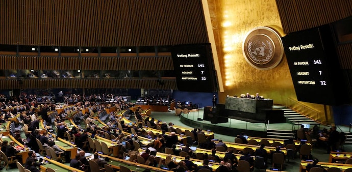 India abstains from Ukraine resolution at the UN General Assembly India abstains from Ukraine resolution at the UN General Assembly