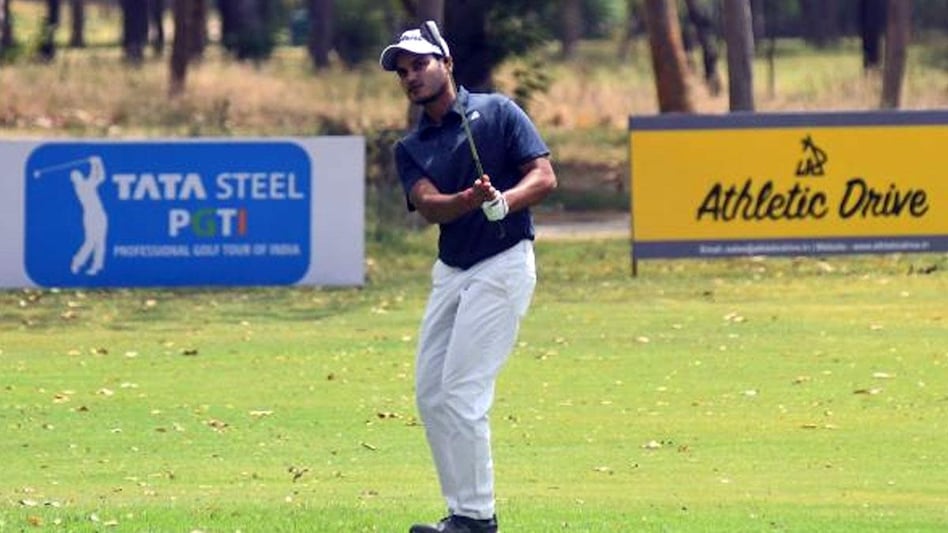 File photo of Tata Steel PGTI Order of Merit topper Manu Gandas in action Image courtesy PGTI File photo of Tata Steel PGTI Order of Merit topper Manu Gandas in action Image courtesy PGTI