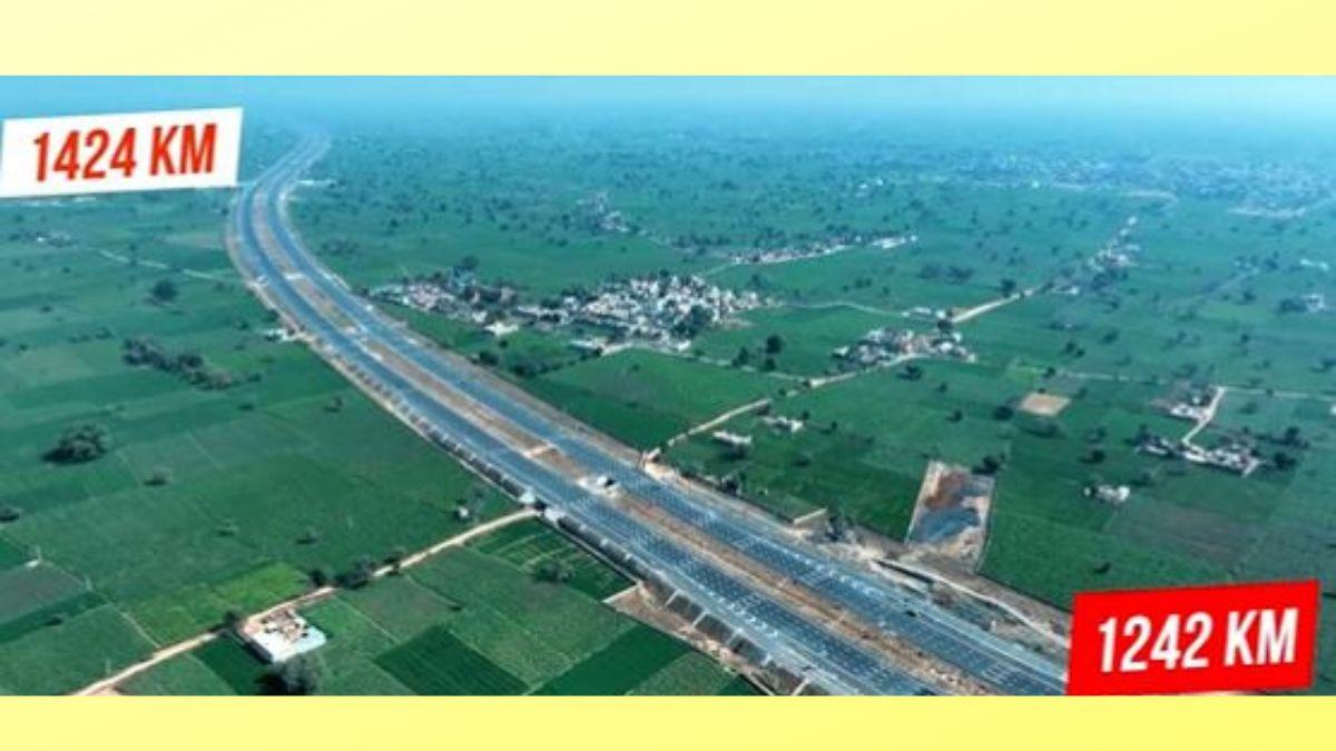 The Expressway will have a catalytic impact on the developmental trajectory of all adjoining regions. (Image: Twitter/Nitin Gadkari) The Expressway will have a catalytic impact on the developmental trajectory of all adjoining regions. (Image: Twitter/Nitin Gadkari)