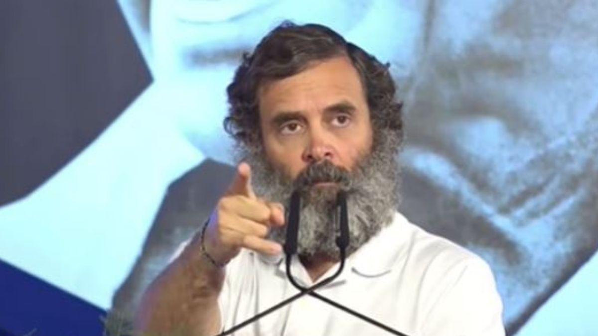 The Congress leader had earlier stated that the PM was trying to protect billionaire Gautam Adani (Image: Twitter) The Congress leader had earlier stated that the PM was trying to protect billionaire Gautam Adani (Image: Twitter)