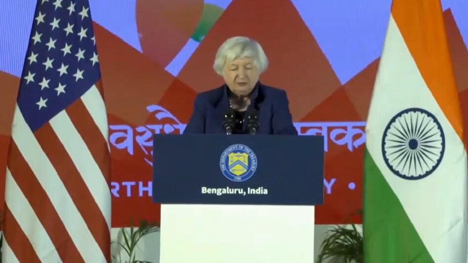 US has made clear that providing material support or assistance to Russia will be a very serious concern to us, says Janet Yellen US has made clear that providing material support or assistance to Russia will be a very serious concern to us, says Janet Yellen