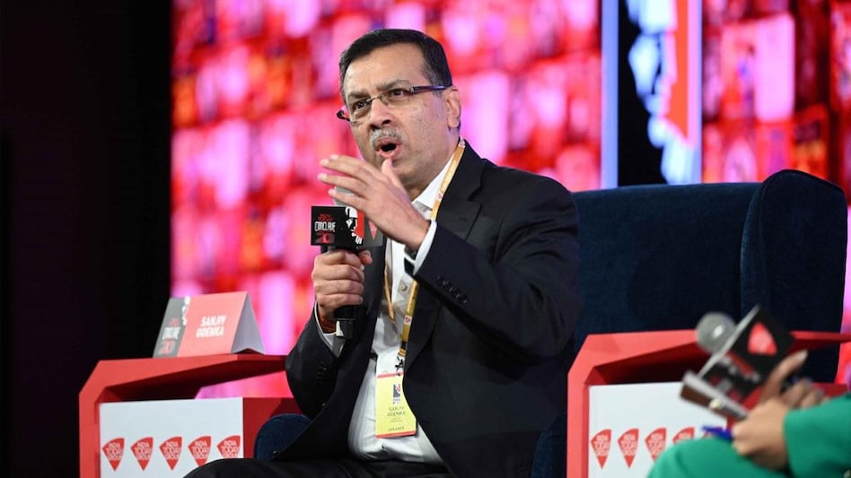 Sanjiv Goenka while speaking at the India Today Conclave Sanjiv Goenka while speaking at the India Today Conclave