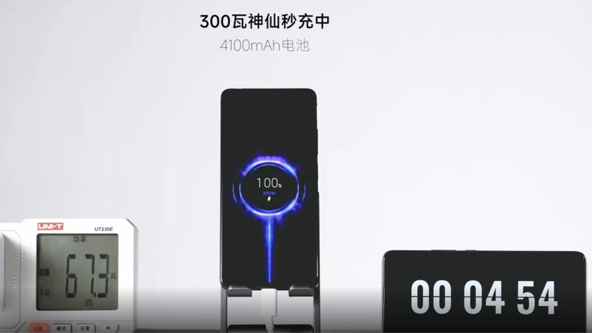 Redmi unveils 300W fast charging tech that can fully charge the phone under 5 minutes