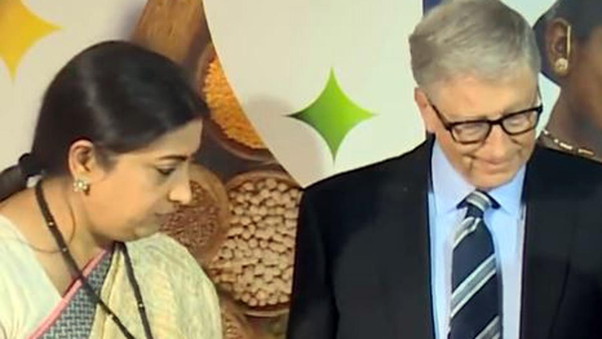 Irani shared the video on Twitter Irani shared the video on Twitter