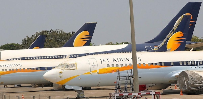 Jet Airways share price: On the technical front, the stock was last seen trading higher than the 5-day moving averages but lower than the 20-day, 50-, 100- and 200-day moving averages. Jet Airways share price: On the technical front, the stock was last seen trading higher than the 5-day moving averages but lower than the 20-day, 50-, 100- and 200-day moving averages.
