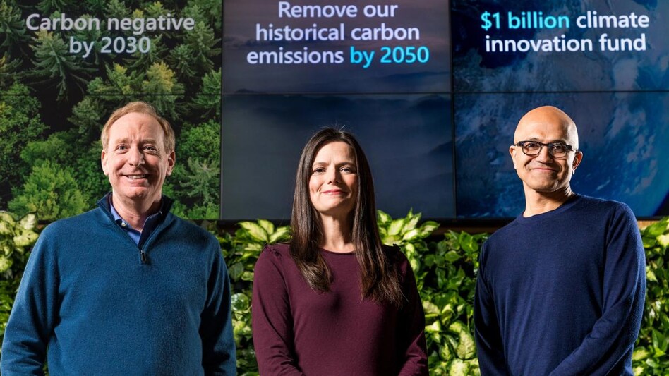 Microsoft aiming to be carbon negative by 2030 Microsoft aiming to be carbon negative by 2030