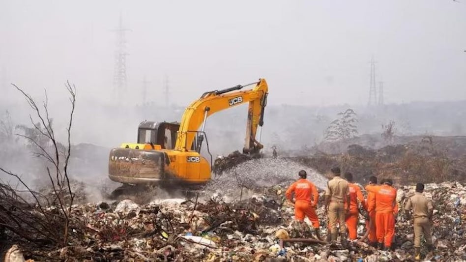 The Kerala government on Saturday said 90 per cent of the fire at the Brahmapuram waste treatment plant was extinguished The Kerala government on Saturday said 90 per cent of the fire at the Brahmapuram waste treatment plant was extinguished