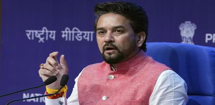 Information and Broadcasting Minister Anurag Thakur. (PTI photo) Information and Broadcasting Minister Anurag Thakur. (PTI photo)