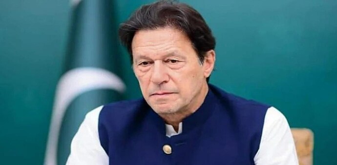 Imran Khan was deposed from power in April last year Imran Khan was deposed from power in April last year