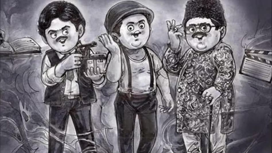 The doodle was posted on Instagram and depicts characters from popular movies such as Mr India, Bade Miyan Chote Miyan, and Jaane Bhi Do Yaaro The doodle was posted on Instagram and depicts characters from popular movies such as Mr India, Bade Miyan Chote Miyan, and Jaane Bhi Do Yaaro
