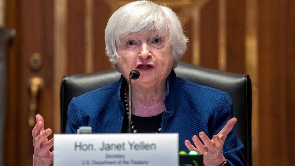 US Treasury Secretary Janet Yellen US Treasury Secretary Janet Yellen