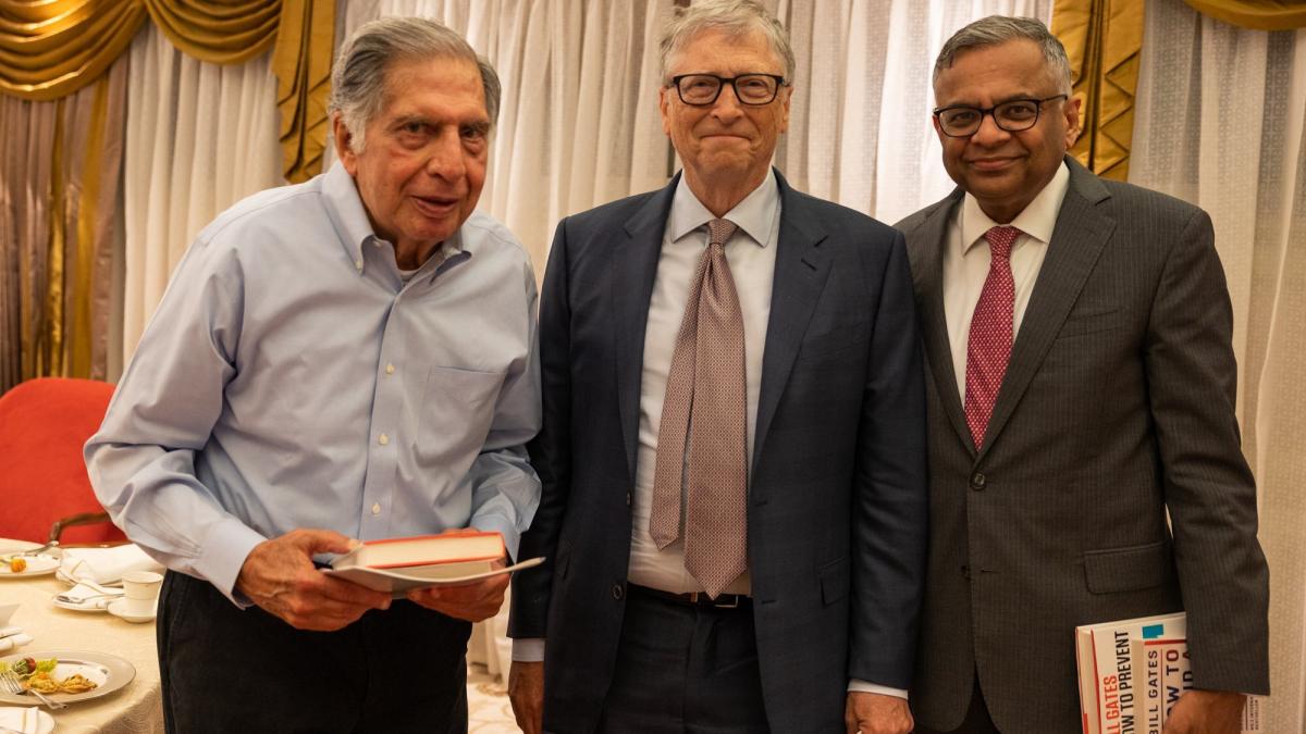 Ratan Tata and Bill Gates are both known for their philanthropic efforts globally Ratan Tata and Bill Gates are both known for their philanthropic efforts globally