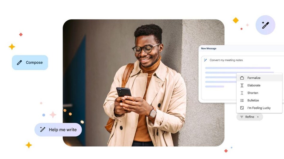 Google rolling out its new AI tool for Gmail and Docs, it can write emails for users Google rolling out its new AI tool for Gmail and Docs, it can write emails for users