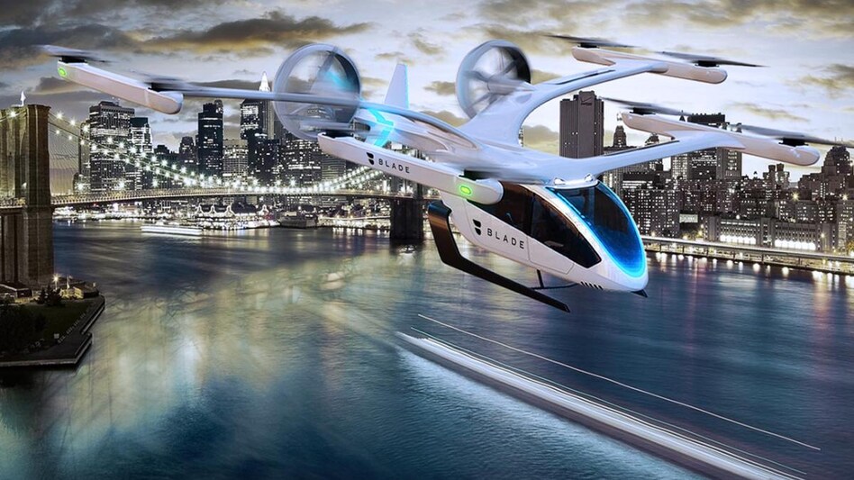 eVTOL aircraft use electric power to hover, fly and take off and land vertically. eVTOL aircraft use electric power to hover, fly and take off and land vertically.