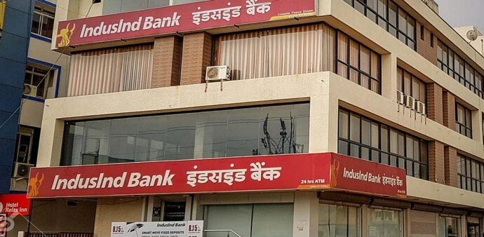 IndusInd Bank shares are trading higher than 5 day moving averages but lower than 20 day, 50 day, 100 day and 200 day moving averages IndusInd Bank shares are trading higher than 5 day moving averages but lower than 20 day, 50 day, 100 day and 200 day moving averages