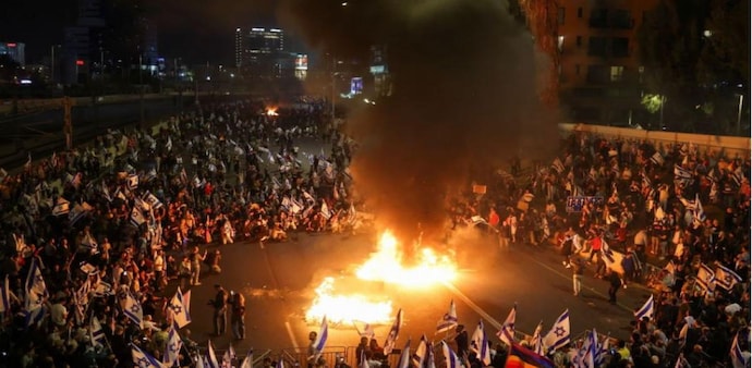 The legislation, brought in by Prime Minister Benjamin Netanyahu, has faced massive pushback as it seeks to empower the Knesset, the Parliament of Israel, to overturn any verdict by the Supreme Court with a simple majority. The legislation, brought in by Prime Minister Benjamin Netanyahu, has faced massive pushback as it seeks to empower the Knesset, the Parliament of Israel, to overturn any verdict by the Supreme Court with a simple majority.