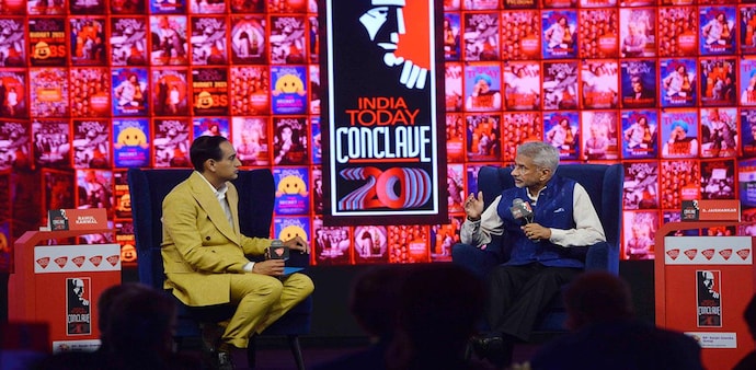 S Jaishankar speaks about China at the India Today Conclave 2023 S Jaishankar speaks about China at the India Today Conclave 2023