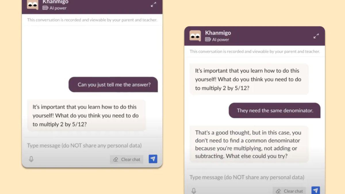 Khan Academy brings AI to the classroom Khan Academy brings AI to the classroom