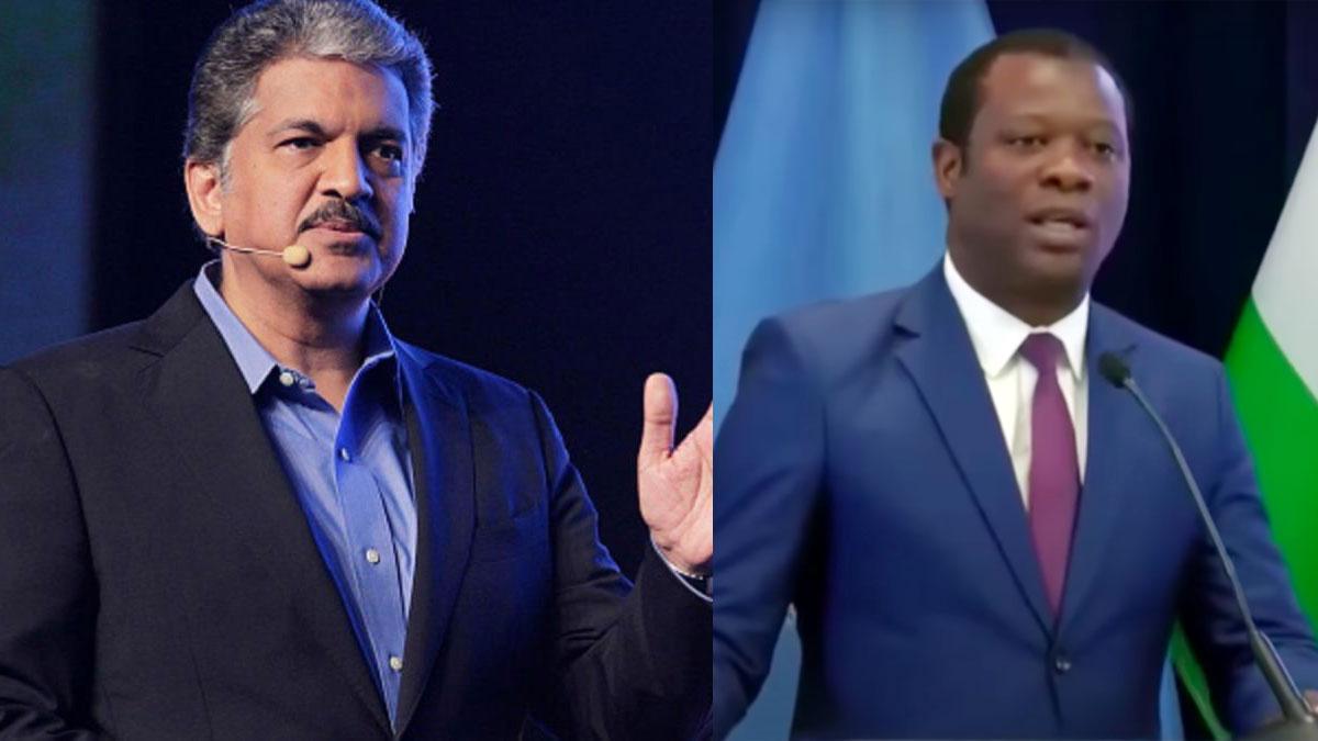 Anand Mahindra shares video of Guyana Foreign Minister Hugh Todd's speech on India Anand Mahindra shares video of Guyana Foreign Minister Hugh Todd's speech on India