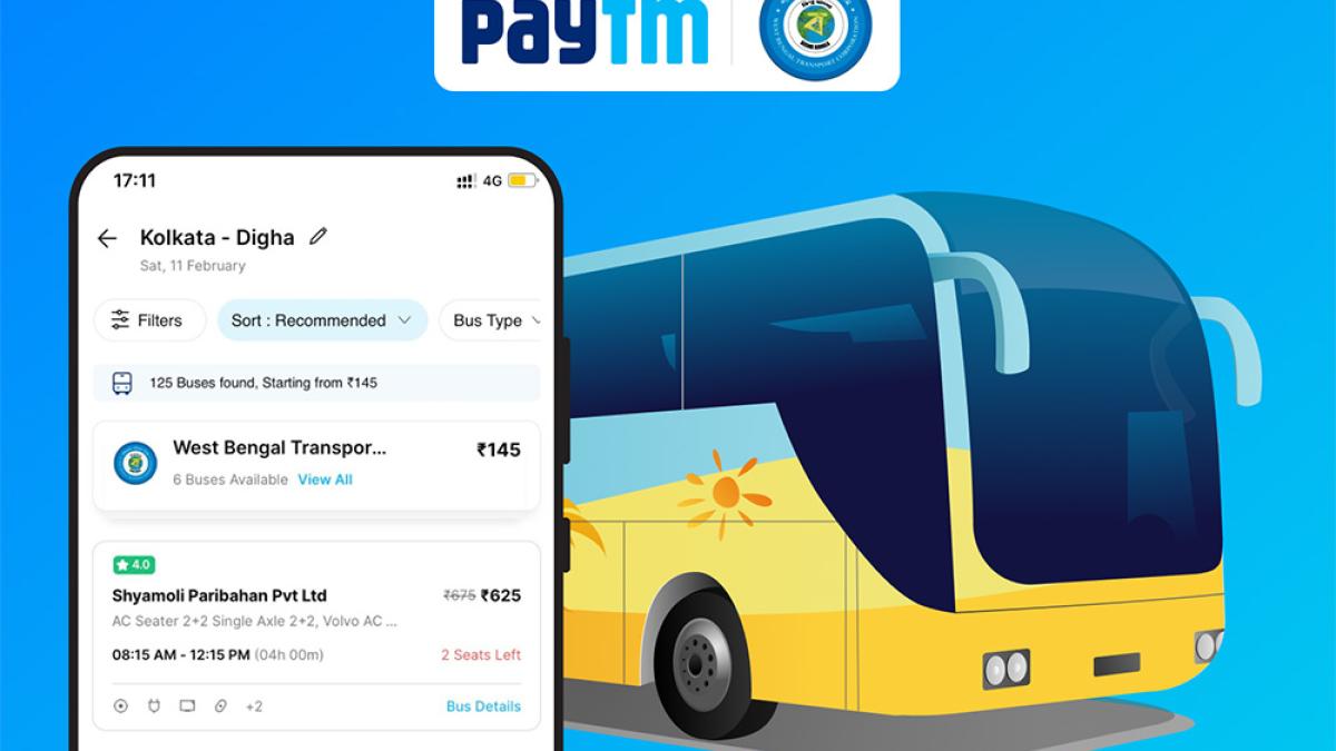 Now buy bus tickets using Paytm, services available in select Indian cities 