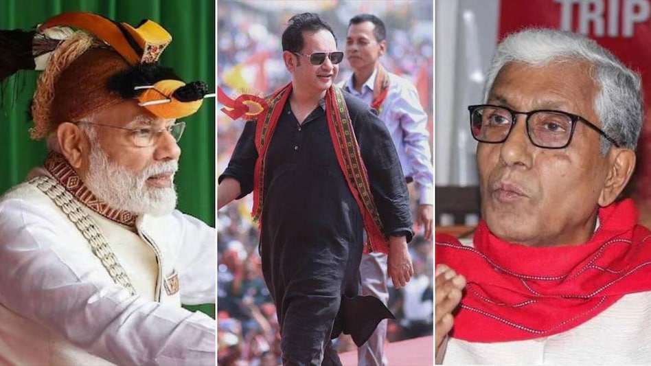 Tripura election results: BJP takes big lead; counting is currently underway. Tripura election results: BJP takes big lead; counting is currently underway.