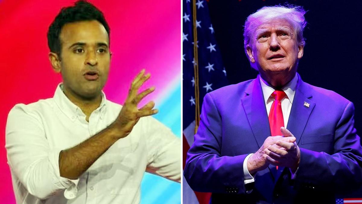Vivek Ramaswamy backs former US President Donald Trump Vivek Ramaswamy backs former US President Donald Trump