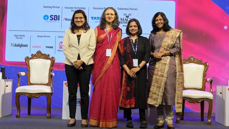 She pointed out that while organisations and institutions have good cultures and values, women are still likely to encounter biases on the job because of people who have not progressed She pointed out that while organisations and institutions have good cultures and values, women are still likely to encounter biases on the job because of people who have not progressed