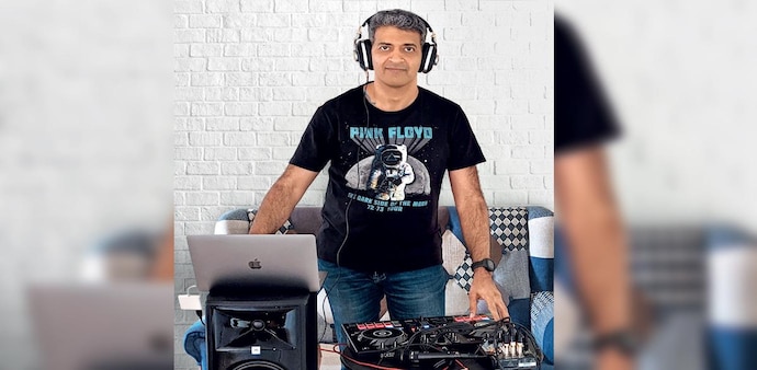 Pankaj Jathar is the designated DJ at most family gatherings Pankaj Jathar is the designated DJ at most family gatherings