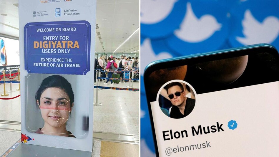 DigiYatra vs Twitter Blue DigiYatra vs Twitter Blue