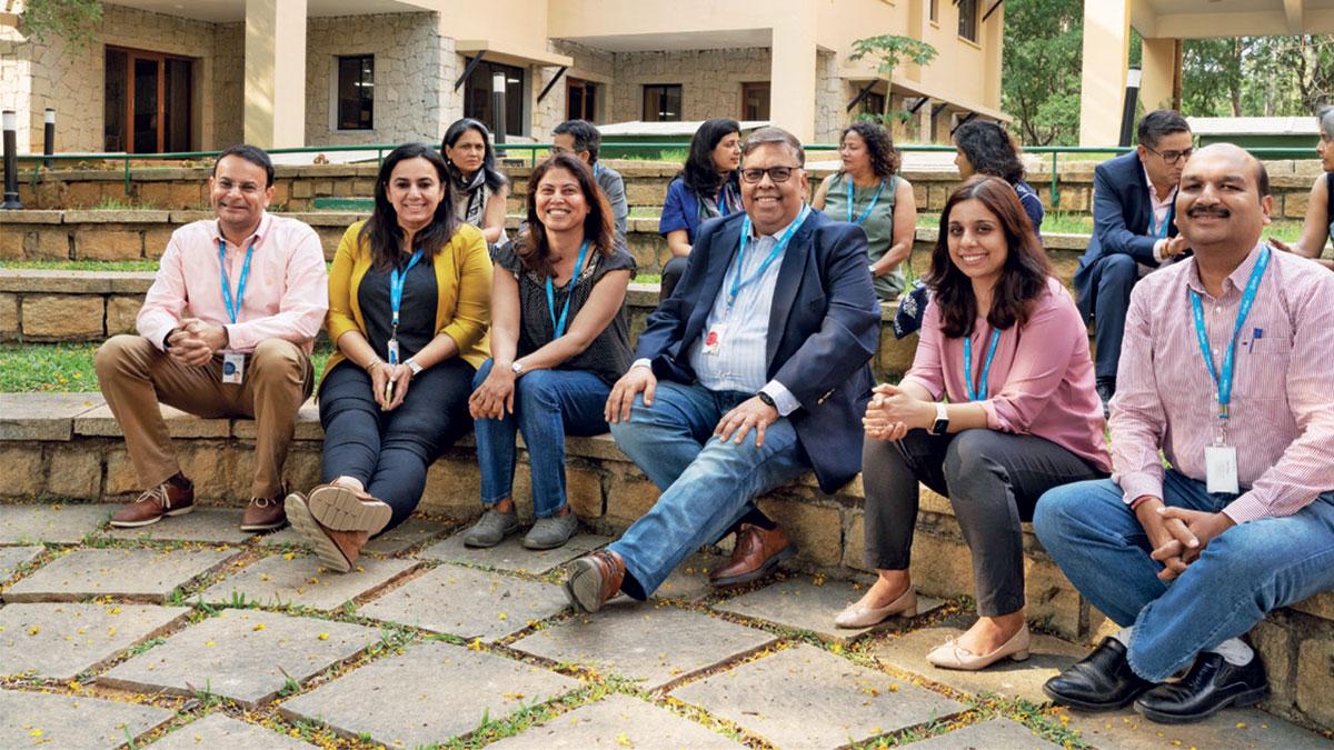 N Saurabh Govil, Chief Human Resources Officer, Wipro (centre) N Saurabh Govil, Chief Human Resources Officer, Wipro (centre)