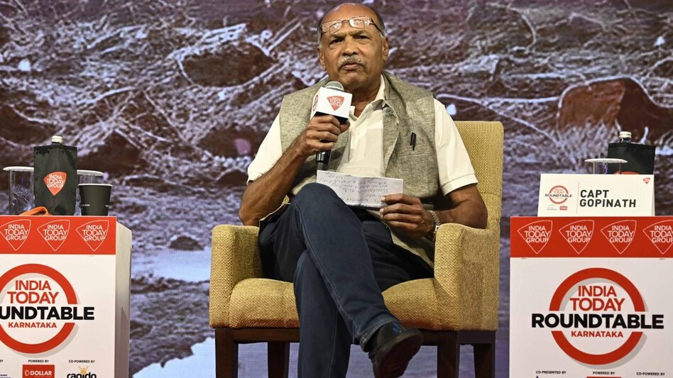 Captain Gopinath at the India Today Karnataka Roundtable 2023 Captain Gopinath at the India Today Karnataka Roundtable 2023
